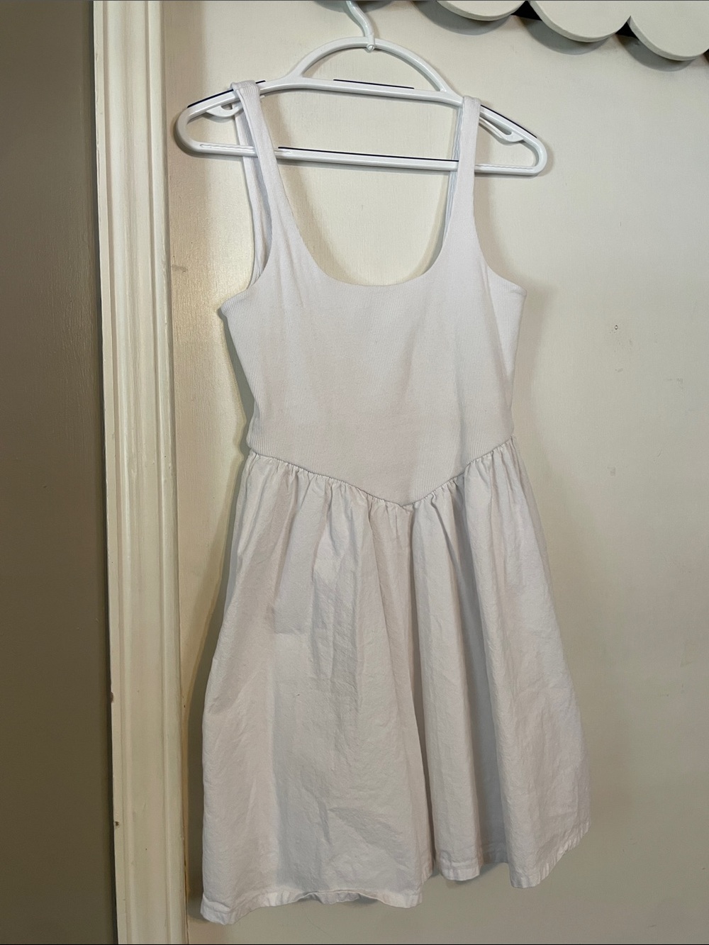 Women’s White Tank Sundress